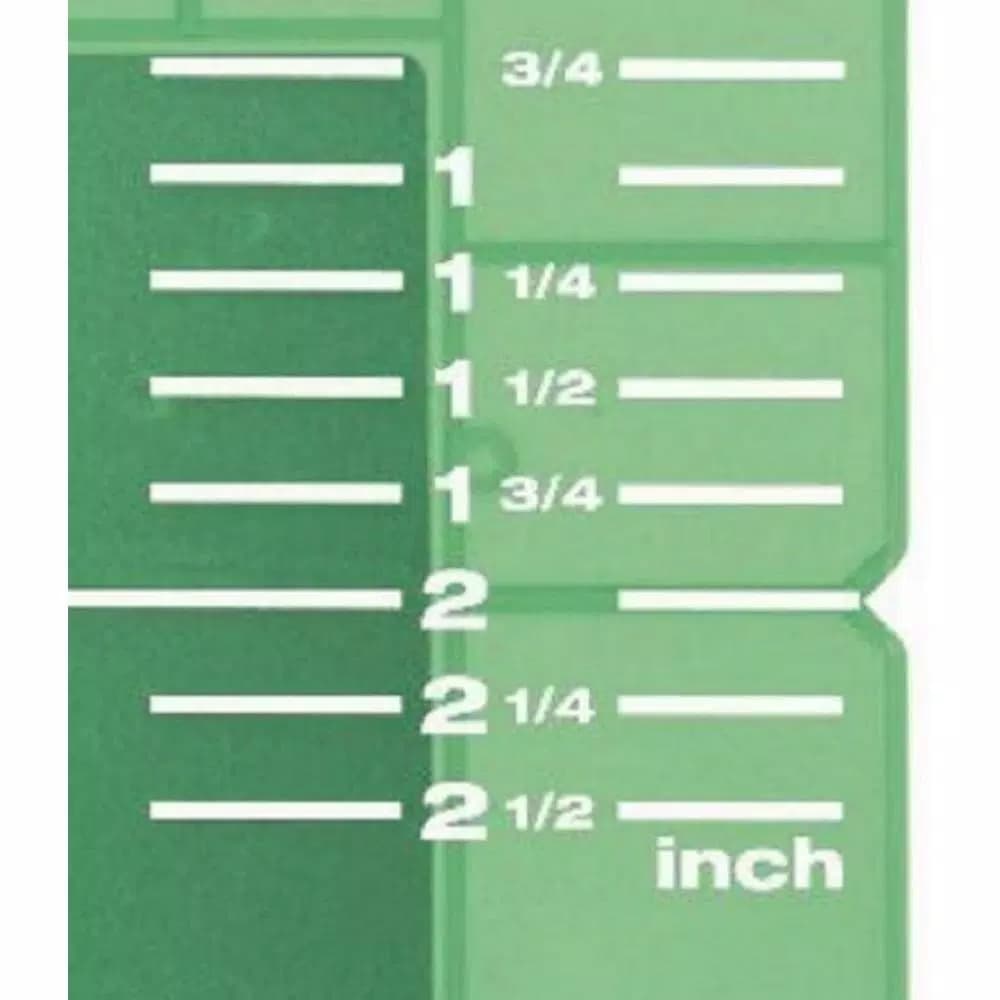 Hilti PRA 54 Green Laser Target Plate, Imperial/Metric, Magnetic