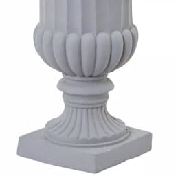 Nearly Natural 2.5 ft. Boxwood Topiary with Gray Urn - Indoor/Outdoor Artificial Floor Plant thumbnail 3