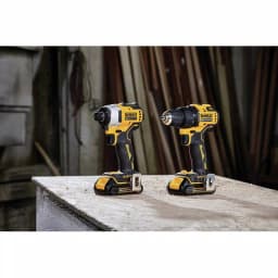 DEWALT ATOMIC 20V MAX Brushless Cordless 2-Tool Combo Kit with (2) 1.3Ah Batteries, Charger & Bag thumbnail 12