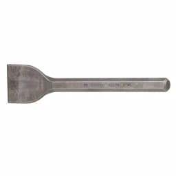 Mayhew 1-3/4 in. x 7-1/2 in. Mason Chisel, Industrial Grade High Carbon Steel, Made in USA thumbnail 4