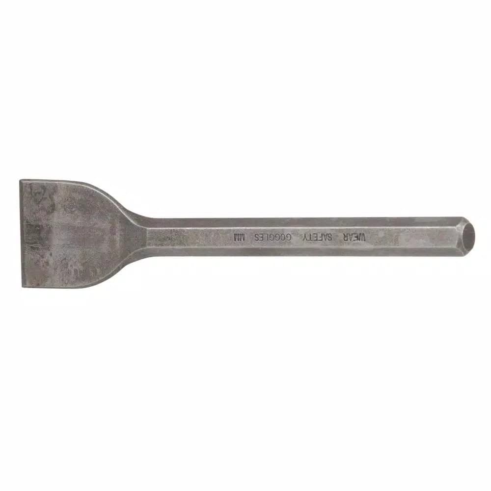 Mayhew 1-3/4 in. x 7-1/2 in. Mason Chisel, Industrial Grade High Carbon Steel, Made in USA