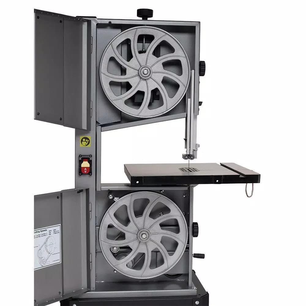 Delta 14 in. 1 HP 10 Amp Steel Frame 2-Speed Band Saw