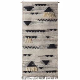 Artistic Weavers Usera 30 in. x 60 in. Cream Tapestry Wall Hanging, Hand Woven Bohemian Decor thumbnail 2