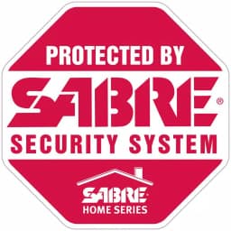 SABRE Security Decals (5-Pack) - Red Stop Sign Warning Signs for Home and Commercial Use thumbnail 1