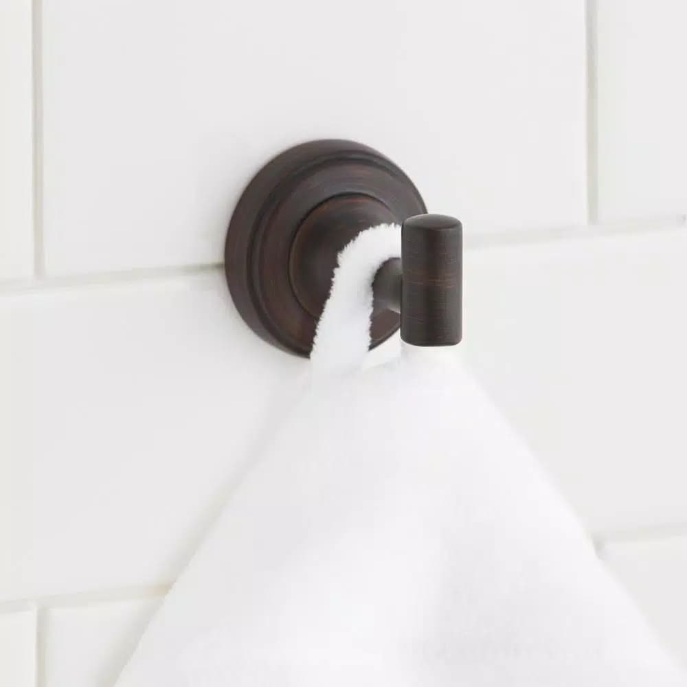 Glacier Bay Keegan Collection Single Robe Hook in Oil Rubbed Bronze
