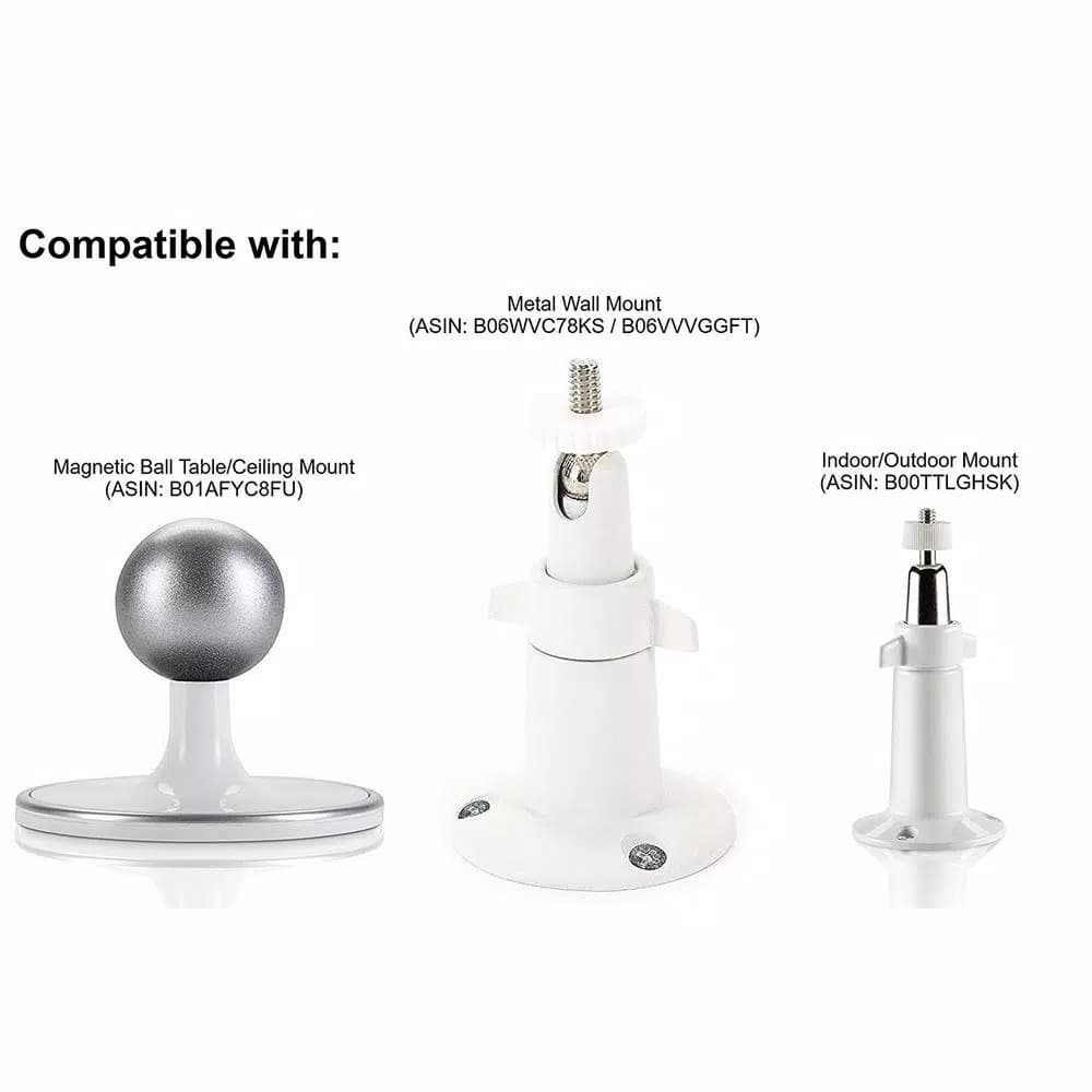 Wasserstein Anti-Theft Security Chain for Arlo Pro and Arlo Pro 2, White