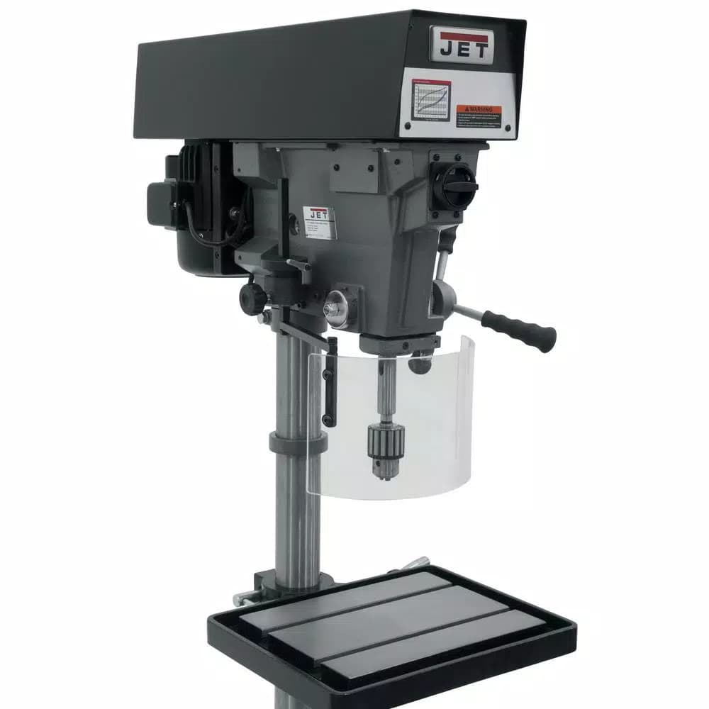 JET 1 HP 15 in. Floor Standing Drill Press, 6-Speed, 115/230V, J-A3816