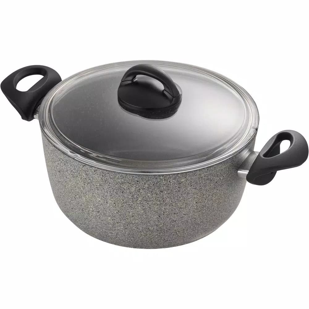 Ballarini Parma 10-Piece Aluminum Ceramic Nonstick Cookware Set, Gray