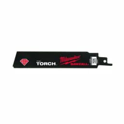 Milwaukee 6 in. Diamond-Grit TORCH SAWZALL Reciprocating Saw Blade thumbnail 1