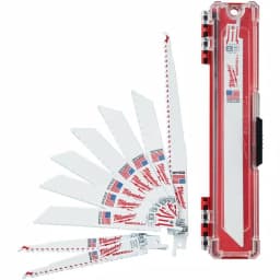Milwaukee SAWZALL 20-Piece Bi-Metal Reciprocating Saw Blade Set for Wood and Metal thumbnail 7