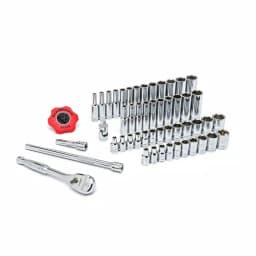 GearWrench 1/4 in. 120XP SAE/Metric 51-Piece Standard and Deep Socket Set thumbnail 4