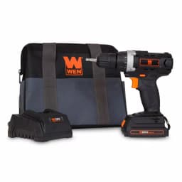 WEN 20V MAX Lithium-Ion Cordless 3/8 in. Drill/Driver Kit with Bits and Carrying Bag thumbnail 2