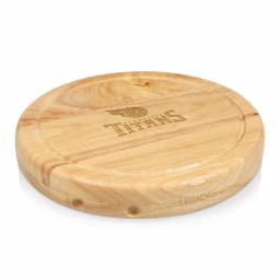 TOSCANA Tennessee Titans Circo Wood Cheese Board Set with 4 Stainless Steel Tools thumbnail 1
