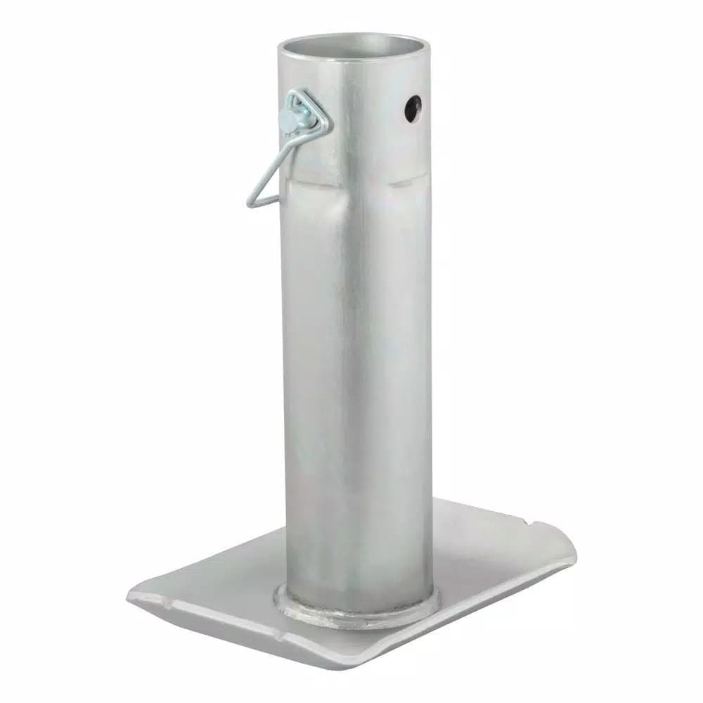 CURT Pin-On Jack Foot for 2" Tube, 2,000 lbs. Capacity, 8-1/2" Height