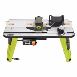 RYOBI Universal Router Table, 32 in. x 16 in. with 5 Throat Plates thumbnail 5