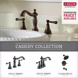 Delta Cassidy 24 in. Double Towel Bar in Venetian Bronze thumbnail 4