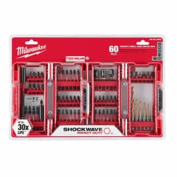 Milwaukee SHOCKWAVE 120-Piece High Speed Steel Impact Duty Drill and Drive Bit Set thumbnail 2