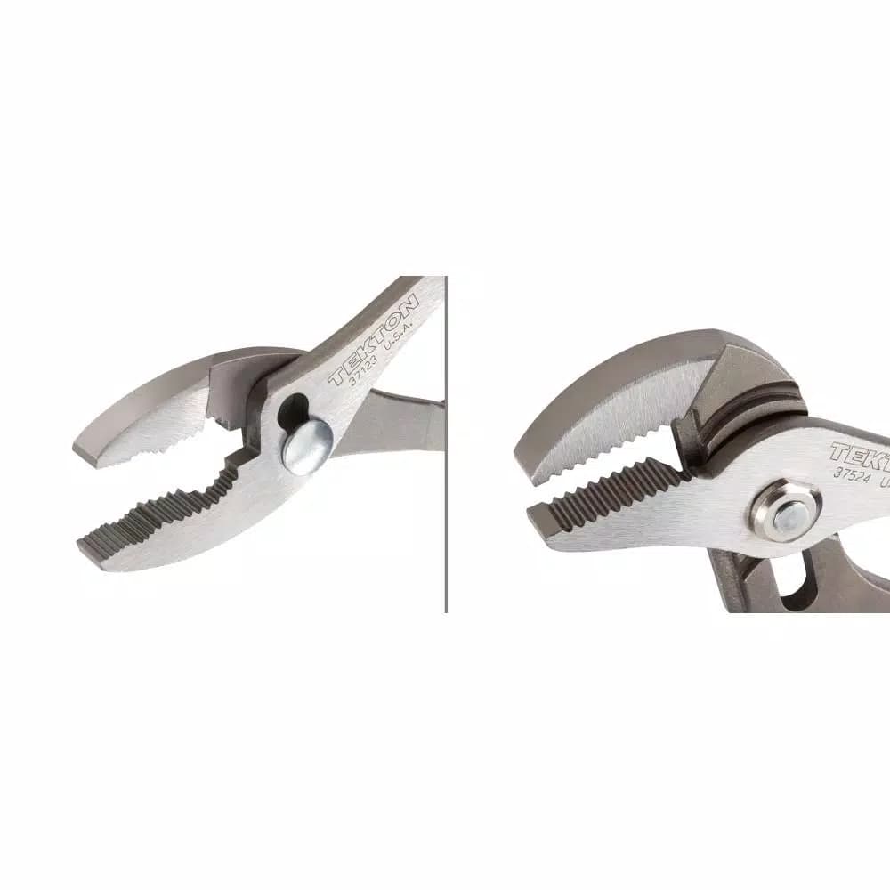 TEKTON 2-Piece Pliers Set, 8 in. Slip Joint and 10 in. Groove Joint Pliers