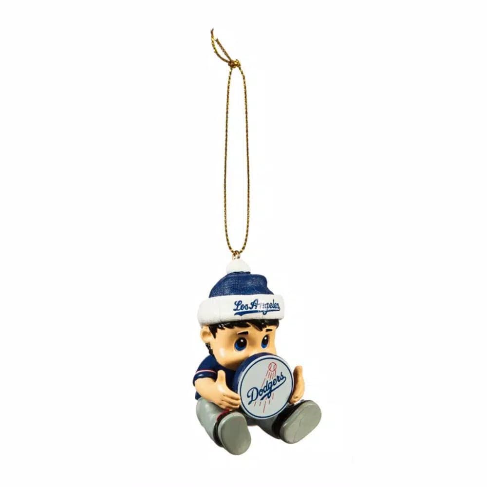 Team Sports America Los Angeles Dodgers MLB Little Fan Christmas Ornament