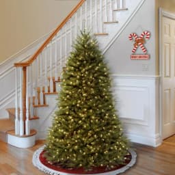 National Tree Company 6 ft. Dunhill Fir Artificial Christmas Tree with 600 Clear Warm White Lights thumbnail 2