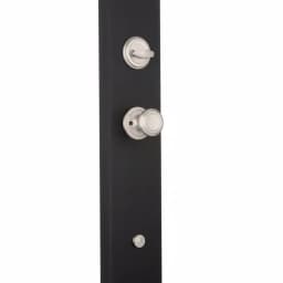 Kwikset Hawthorne Satin Nickel Single Cylinder Handleset with Cameron Knob and SmartKey Security thumbnail 2