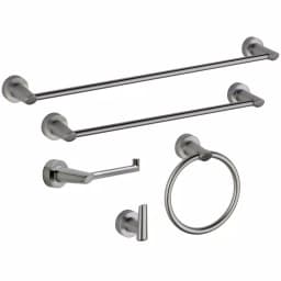 Delta Compel Single Post Toilet Paper Holder, Brilliance Stainless thumbnail 5