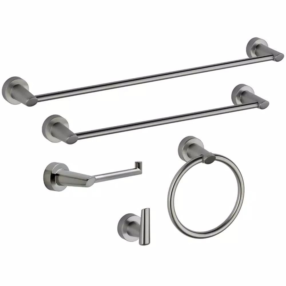 Delta Compel Single Post Toilet Paper Holder, Brilliance Stainless