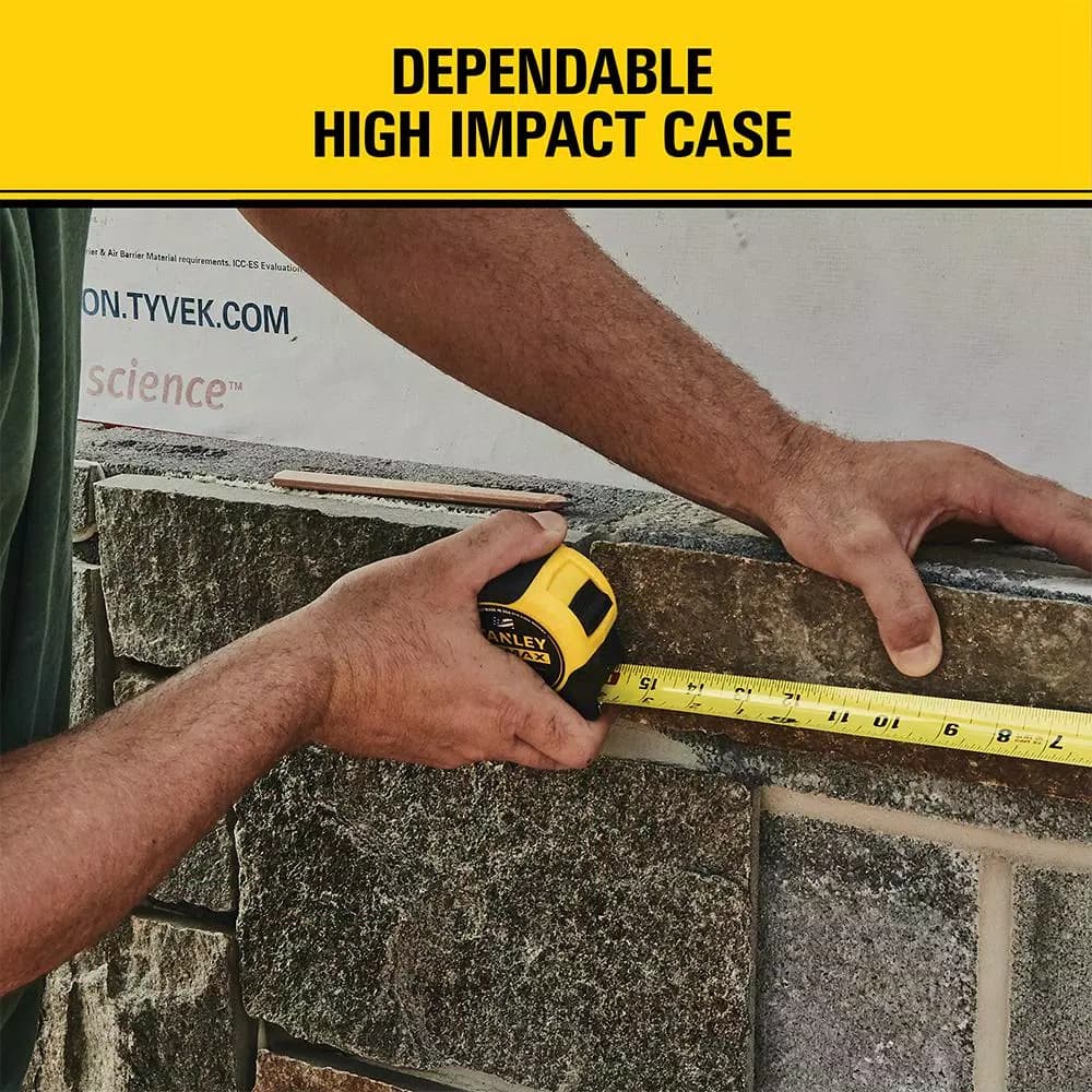 Stanley FATMAX 40 ft. x 1.25 in. Tape Measure, High Impact Case