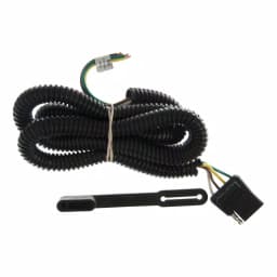 CURT Custom Vehicle-Trailer Wiring Harness, 4-Way Flat, for Astro, Blazer, Bravada, Jimmy, Safari with Quick T-Connector thumbnail 1