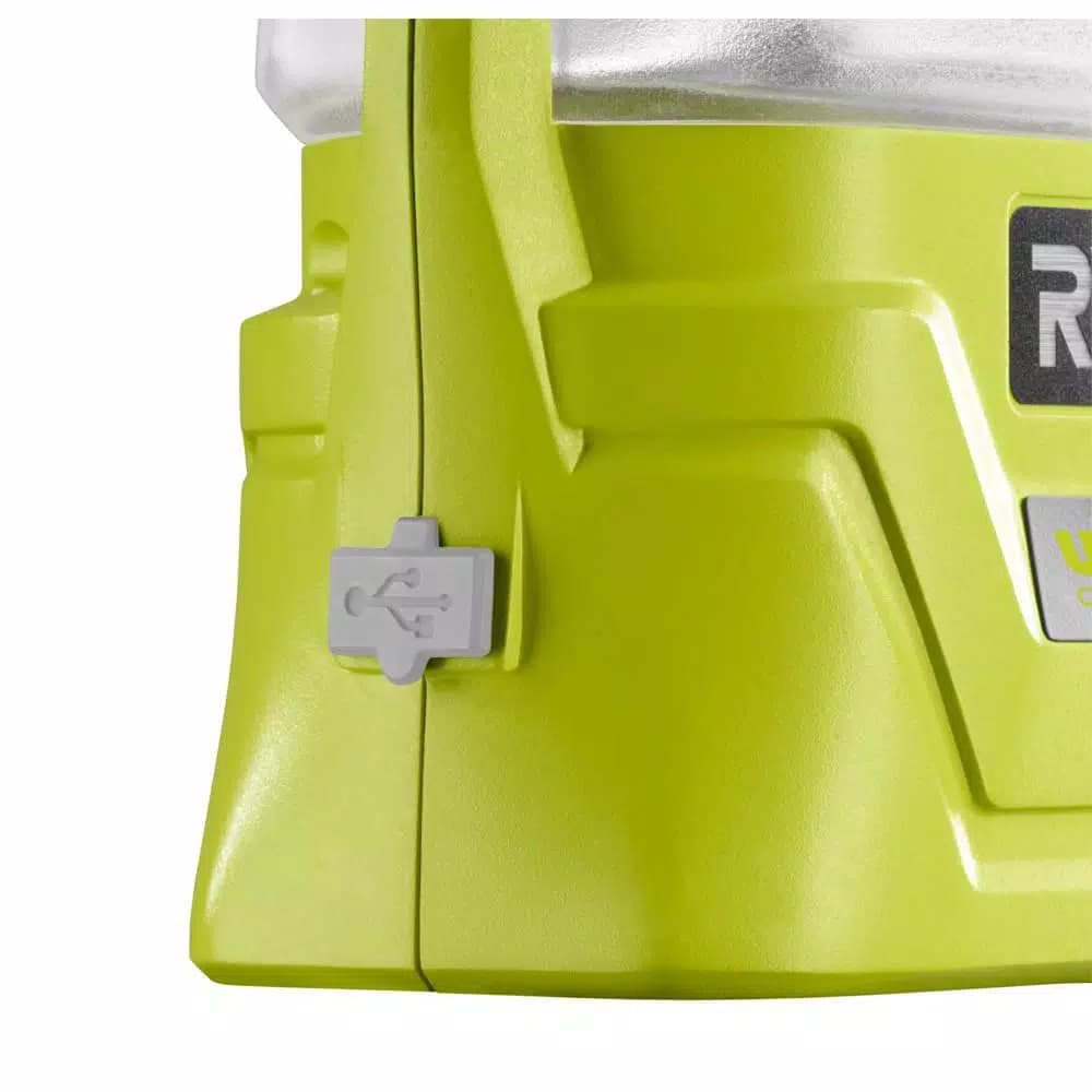 RYOBI 18V ONE+ Cordless Area Light with USB Charger, 330 Lumens, Tool-Only