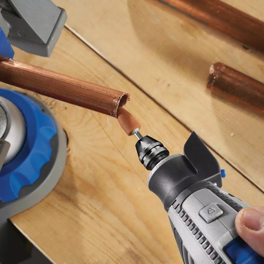 Dremel 4300 Series 1.8 Amp Variable Speed Corded Rotary Tool Kit with Pivot Light and 64 Accessories