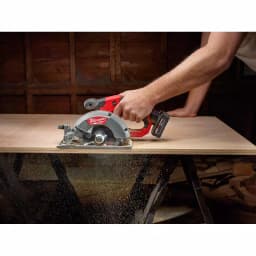 Milwaukee M12 12V Lithium-Ion Cordless Jig Saw and 5-3/8 in. Circular Saw Combo Kit with 2.0Ah Battery and Charger thumbnail 10
