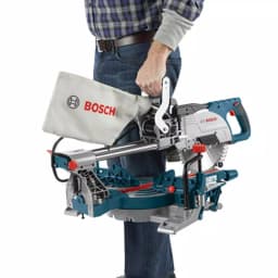 Bosch 8-1/2 in. 12 Amp Corded Single Bevel Sliding Compound Miter Saw thumbnail 9