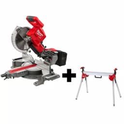 Milwaukee M18 FUEL 10 in. Dual Bevel Sliding Compound Miter Saw with Stand (Tool-Only) thumbnail 1