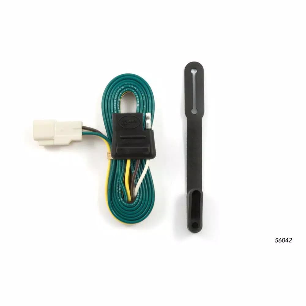 CURT Custom Vehicle-Trailer Wiring Harness, 4-Way Flat, for Toyota Highlander (OEM Tow Package Required)