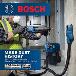 Bosch GDE18V-16 18V Cordless SDS-Plus Dust Collection Attachment for GBH 18V-26 Rotary Hammer thumbnail 9