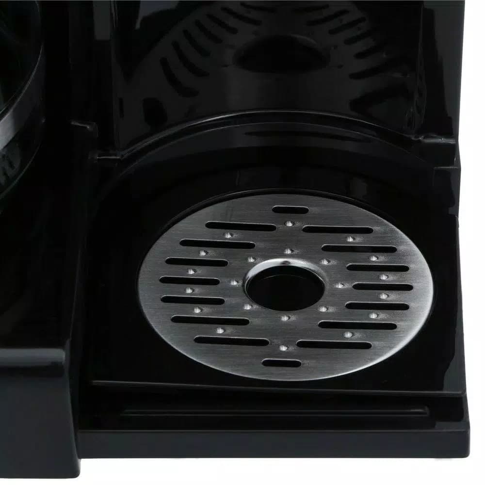 Cuisinart COFFEE PLUS 12-Cup Black Drip Coffee Maker with Programmable Timer and Hot Water System
