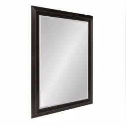 Kate and Laurel Whitley Large Rectangular Bronze Beveled Glass Contemporary Accent Mirror thumbnail 2