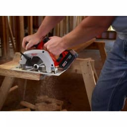 Milwaukee M18 6-1/2 in. Cordless Circular Saw Kit with Two 3.0 Ah Batteries, Charger, and Tool Bag thumbnail 6