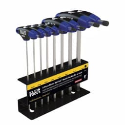 Klein Tools 8-Piece Metric Ball-End T-Handle Hex Key Set with Stand thumbnail 1