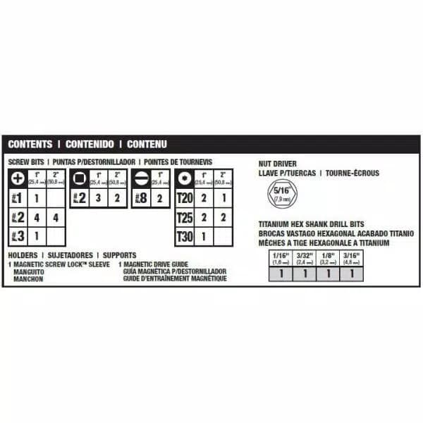 DEWALT MAXFIT 32-Piece Screwdriving Set with 10X Magnetic Screw Lock System