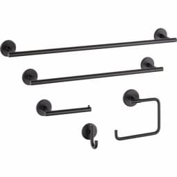 Delta Trinsic 30 in. Towel Bar, Matte Black thumbnail 2