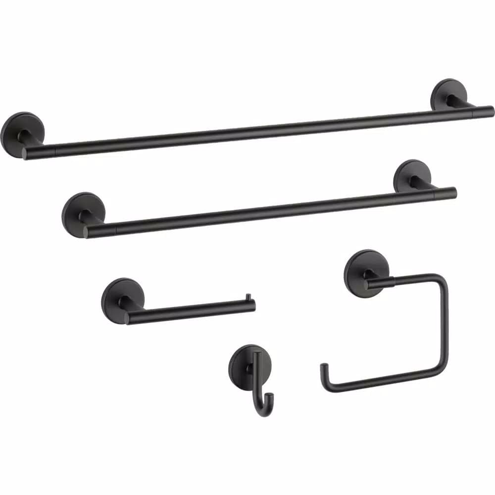 Delta Trinsic 30 in. Towel Bar, Matte Black