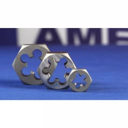 Drill America 2-5/8 in.-16 Carbon Steel Hex Re-Threading Die thumbnail 7