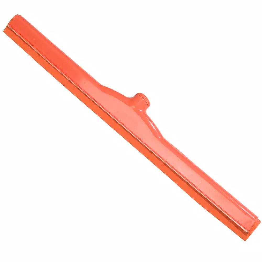 Carlisle 24 in. Double Foam Plastic Frame Floor Squeegee, Orange (Case of 6)
