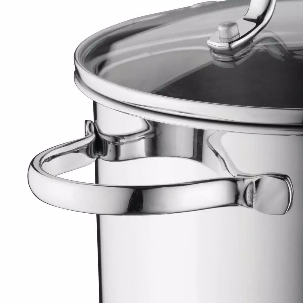 BergHOFF Essentials Comfort 6-Piece Stainless Steel Cookware Set, Induction Safe, 18/10 Steel