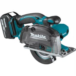 Makita 18V LXT Cordless 5-3/8 in. Metal Cutting Saw Kit with 2 5.0 Ah Batteries and Rapid Optimum Charger thumbnail 12