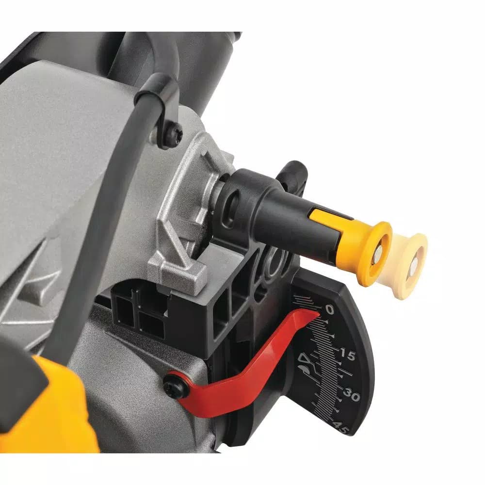 DEWALT 12 in. Corded Single Bevel Compound Miter Saw with 2-Pack Carbide Blade Set