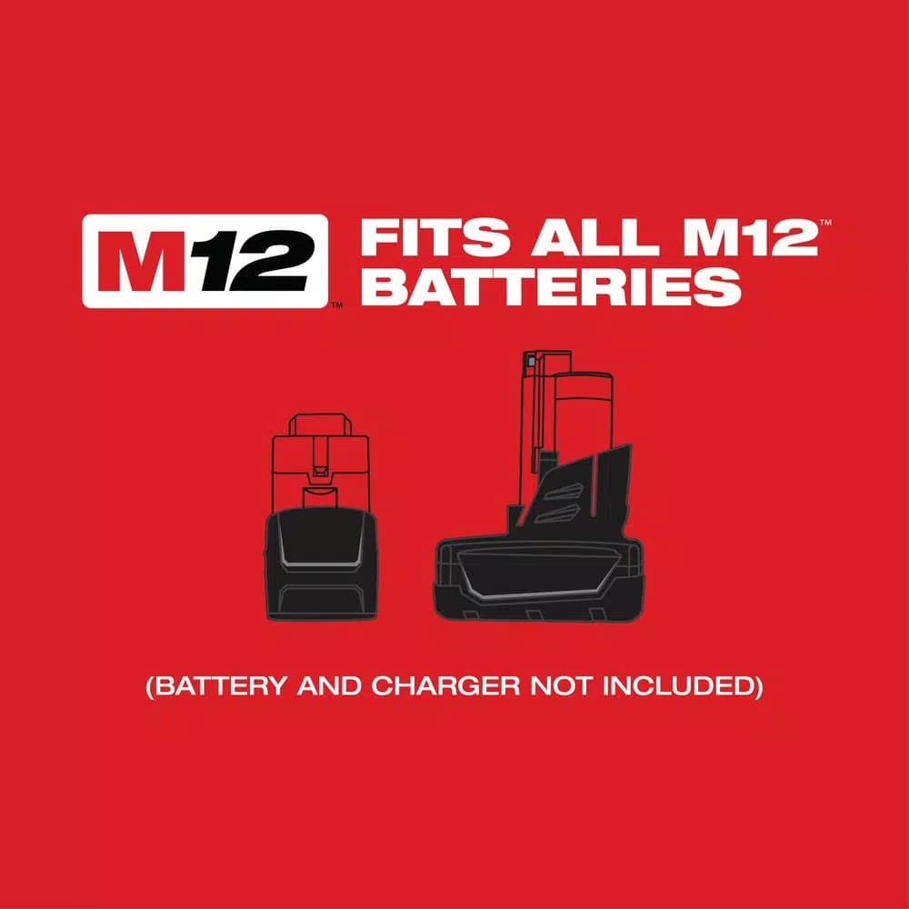 Milwaukee M12 FUEL 1/2 in. Stubby Brushless Cordless Impact Wrench (Tool-Only)