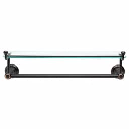 Delta Porter 18 in. Towel Bar with Glass Shelf, Oil Rubbed Bronze thumbnail 6